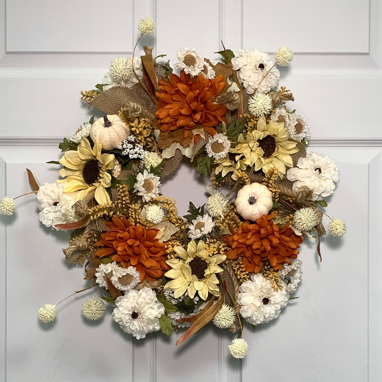 Fall Floral Wreath with FloraCraft®